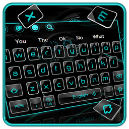 Real Man Blue Keyboard Themes