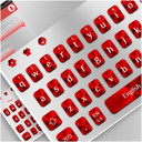 White Red Keyboard