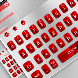 White Red Keyboard