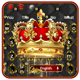 Royal Luxury Crown Keyboard Theme