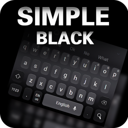 Simple Black Keyboard Theme