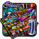 3D Street Art Graffiti Keyboard Theme