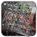 Water Drops Keyboard Theme