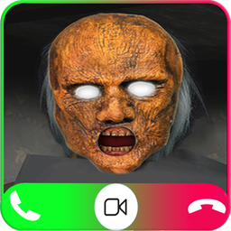 scary granny's video call/chat game prank