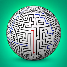 Arrow Maze Logic Puzzle