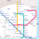 Official Lisbon Metro Map 🇵🇹