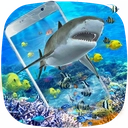 3D Ocean Shark Theme(shake&get effect)