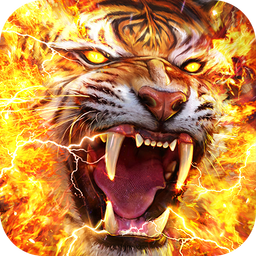 Flame Tiger Live Wallpaper