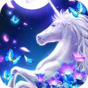 Graceful Unicorn Live Wallpaper