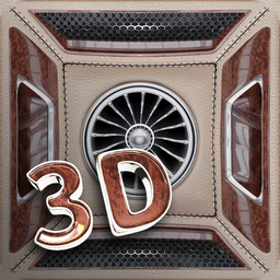 3D Wallpaper Clock Widget