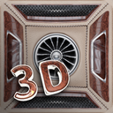 3D Wallpaper Clock Widget