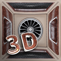 3D Wallpaper Clock Widget HD