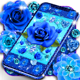 Blue diamonds live wallpapers