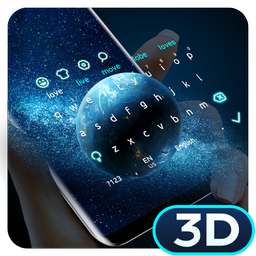 Lively Parallax Earth Keyboard