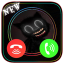 Call, Chat Cartoon Cat Horror