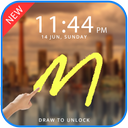 Letter Lock Screen - gesture Lock Screen