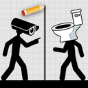 Save Stickman: Brain Draw Line