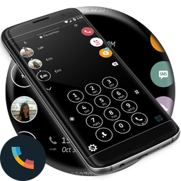 Theme Dialer Black White