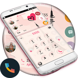 Theme Dialer Glass Paris