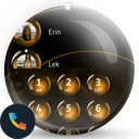 Theme Dialer Spheres Orange