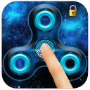 Fidget spinner fingerprint lock screen for prank