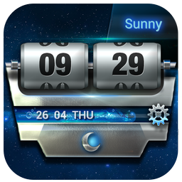 Daily weather forecast widget