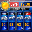 Weather report app& widget