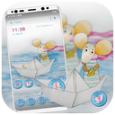 Mouse Paper Boat Theme