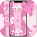 Pink Cute Minny Wallpaper