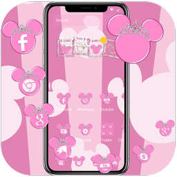 Pink Cute Minny Wallpaper