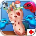 بازی دخترانه جدید | کلینیک پای پرنسس