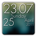 Super Clock Wallpaper Light