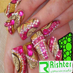 آموزش طراحی و کاشت ناخن + فیلم