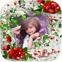 قاب عکس گل وعشق