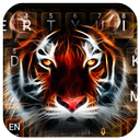 Neon Tiger Keyboard Theme