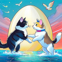 Cats vs Dogs Merge Animals