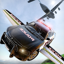 بازی دزد و پلیس | پرواز با ماشین