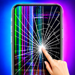 Broken Screen Wallpaper
