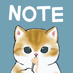 Notepad Cute Cats by mofusand
