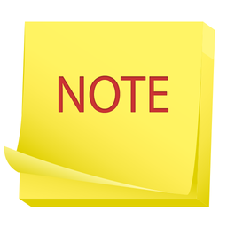 Home screen Memo Sticky Note