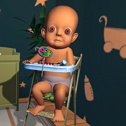 بازی نوزاد ترسناک