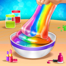 بازی اسلایم دخترانه