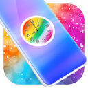 Colorful Clock Live Wallpaper