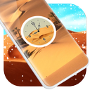 Desert Clock Live Wallpaper