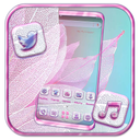 Pink Leaf Theme