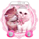 Lovely Cute pink Cat Theme