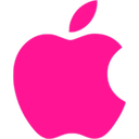 pink apple theme
