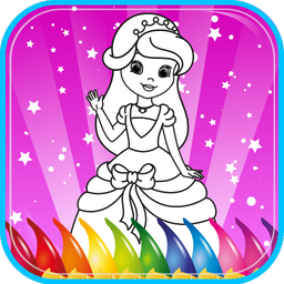 Coloring Book Princess Girls