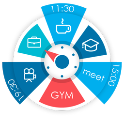 Sectograph. Day & Time planner