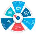 Sectograph. Day & Time planner